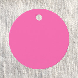 Etiquetas Para Recuerdos Color sólido rosa caliente