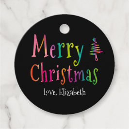 Etiquetas Para Recuerdos Colorido navideño navideño personalizado