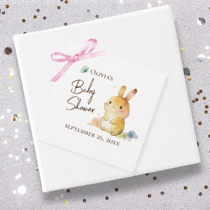 Etiquetas Para Recuerdos Conejo de conejo de Baby Shower