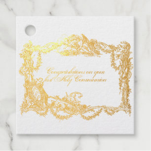 Etiquetas Para Recuerdos Congratulations on your first Holy Communion