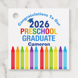 Etiquetas Para Recuerdos Congratulations Preschool Graduate Custom Party