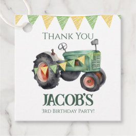 Etiquetas Para Recuerdos Consigue tu Tractor el tercer cumpleaños