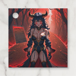 Etiquetas Para Recuerdos Contacto Súcubo en Crossroads: Anime Lilin Demon
