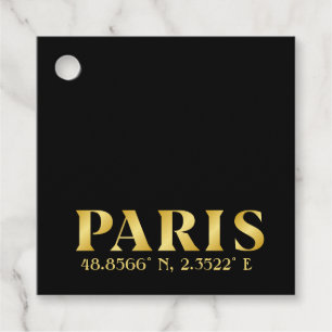 Etiquetas Para Recuerdos Coordenadas Lux Gold París