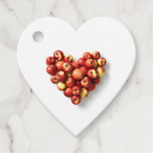 Etiquetas Para Recuerdos Corazón de Apple