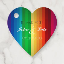 Corazón de Arcoíris Gracias