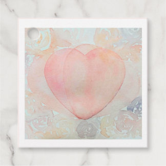 Etiquetas Para Recuerdos Corazón de Diosa Pintado a Mano
