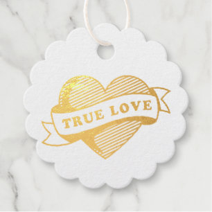 Etiquetas Para Recuerdos Corazón del tatuaje del amor verdadero Diseño ro