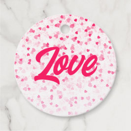 Etiquetas Para Recuerdos Corazones y amor de San Valentín