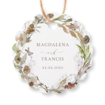 corona de caída boda