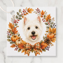 Corona de Otoño Westie