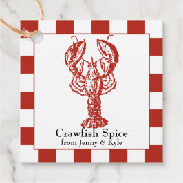 Etiquetas Para Recuerdos Crawfish Hervir