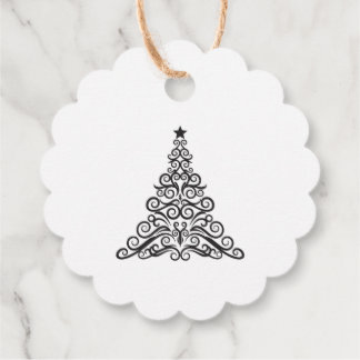 Etiquetas Para Recuerdos Crea Tu Propio Árbol de Navidad Estilizado Persona