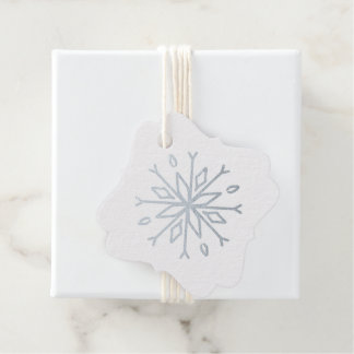 Etiquetas Para Recuerdos Crea tu propio copo de nieve de Relieve metalizado
