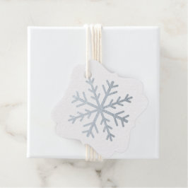 Etiquetas Para Recuerdos Crea tu propio copo de nieve de Relieve metalizado