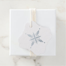 Etiquetas Para Recuerdos Crea tu propio copo de nieve floral de Relieve met