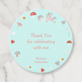 Etiquetas Para Recuerdos Créanme en el cumpleaños de los niños con unicorni