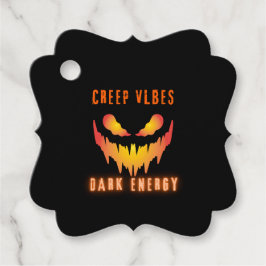 Etiquetas Para Recuerdos Creep Vibes Dark Energy _ Trendy Horror Streetwear
