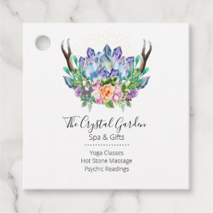 Etiquetas Para Recuerdos Cristales Yoga Energy Healer Psíquico Reiki Spa Ha