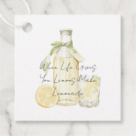 Etiquetas Para Recuerdos Cuando La Vida Te Da Lemones Hacen Lemonade