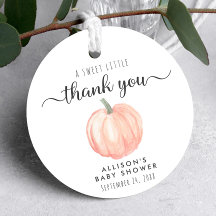 Cumpkin Baby Shower Gracias