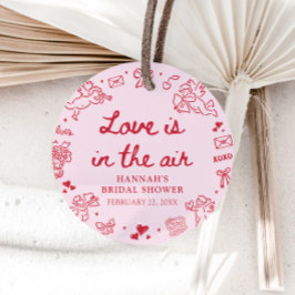 Etiquetas Para Recuerdos Cumpleaños de Despedida de Soltera Rosa de San Val