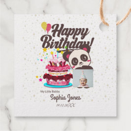 Etiquetas Para Recuerdos Cumpleaños feliz, mi bebé - Foto/nombre del Person