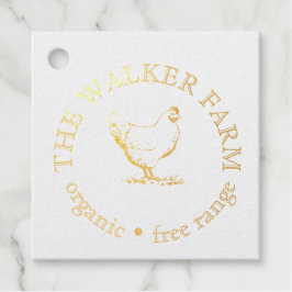 Etiquetas Para Recuerdos Custom Farm Business Promotional Logo