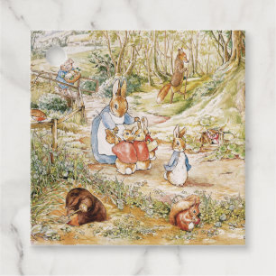 Etiquetas Para Recuerdos Cute Beatrix Potter Peter y amigos