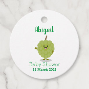 Etiquetas Para Recuerdos Cute crema crema de manzana cherimoya personalizad