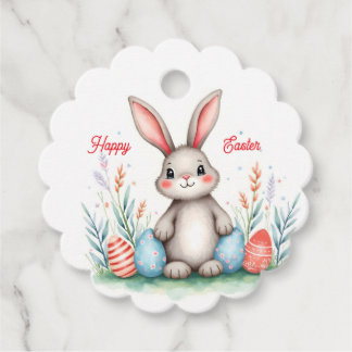 Etiquetas Para Recuerdos Cute Easter Bunny And Eggs Popular Collection