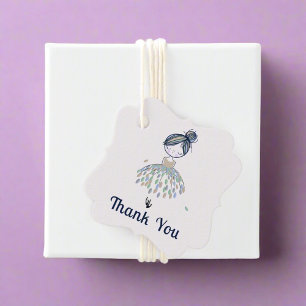 Etiquetas Para Recuerdos Cute Little Ballerina Princess Birthday Party