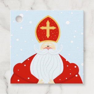 Etiquetas Para Recuerdos Cute Saint Nicholas