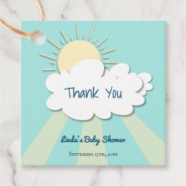 Etiquetas Para Recuerdos Cute Sunshine Gender Neutral Baby Shower
