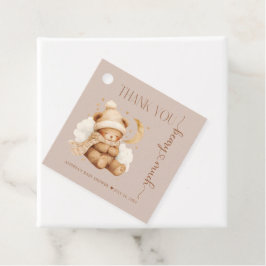 Etiquetas Para Recuerdos Cute Teddy Bear Baby Shower