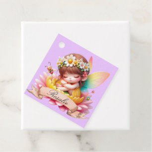 Etiquetas Para Recuerdos Cute Whimsical Floral Sweets Dreams Sleeping Fairy