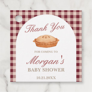 Etiquetas Para Recuerdos Cutie Pie Baby Shower