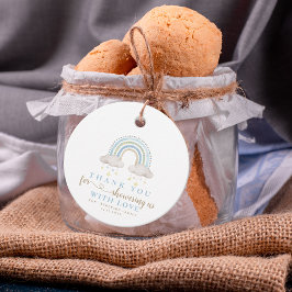 Etiquetas Para Recuerdos Cuto Boho Whimsical Rainbow Boy Baby Shower