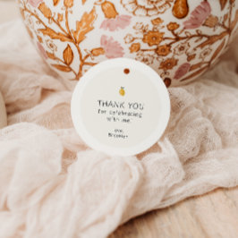 Etiquetas Para Recuerdos Dainty Lemon Birthday Gracias