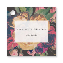 Dark Rosa Fete Botánico