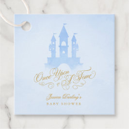Etiquetas Para Recuerdos De Una Vez, Fairytale Castle Boy Baby Shower