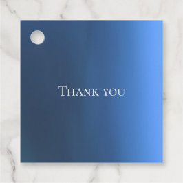 Etiquetas Para Recuerdos Denim Blues Color Favor Tags