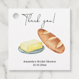 Etiquetas Para Recuerdos Desayuno de Boda Butter Together