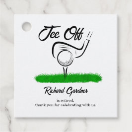 Etiquetas Para Recuerdos Descanso para un Fiesta de Jubilación de UnForeGet