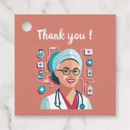 Etiquetas Para Recuerdos design sympa pour remercier les infirmières