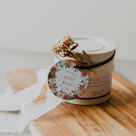 Etiquetas Para Recuerdos Despedida de soltera boho otoño