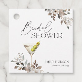 Etiquetas Para Recuerdos Despedida de soltera cóctel Dirty Martini