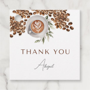 Etiquetas Para Recuerdos Despedida de Soltera con Café - El Amor está en In