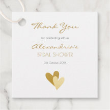 Despedida de Soltera Corazones Dorados