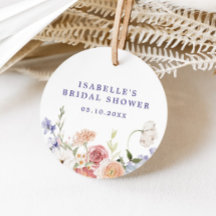 Despedida de soltera floral pastel de primavera